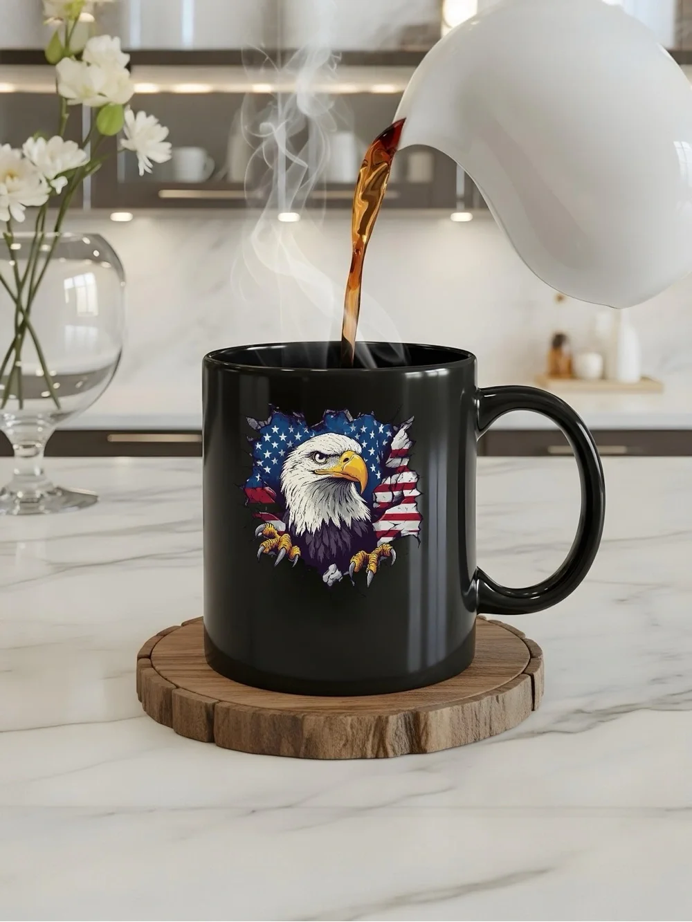 Set of mousepad and mug gift. I have beach, religious, and patriotic designs